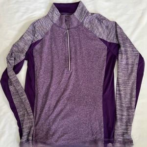 Danskin Purple Quarter Zip, XS